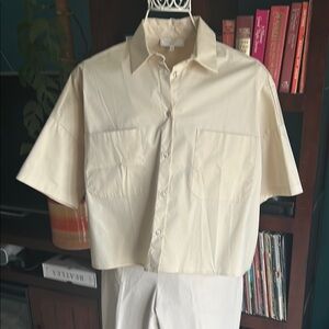 Antonelli Firenzo Short Sleeve Shirt Sz 8